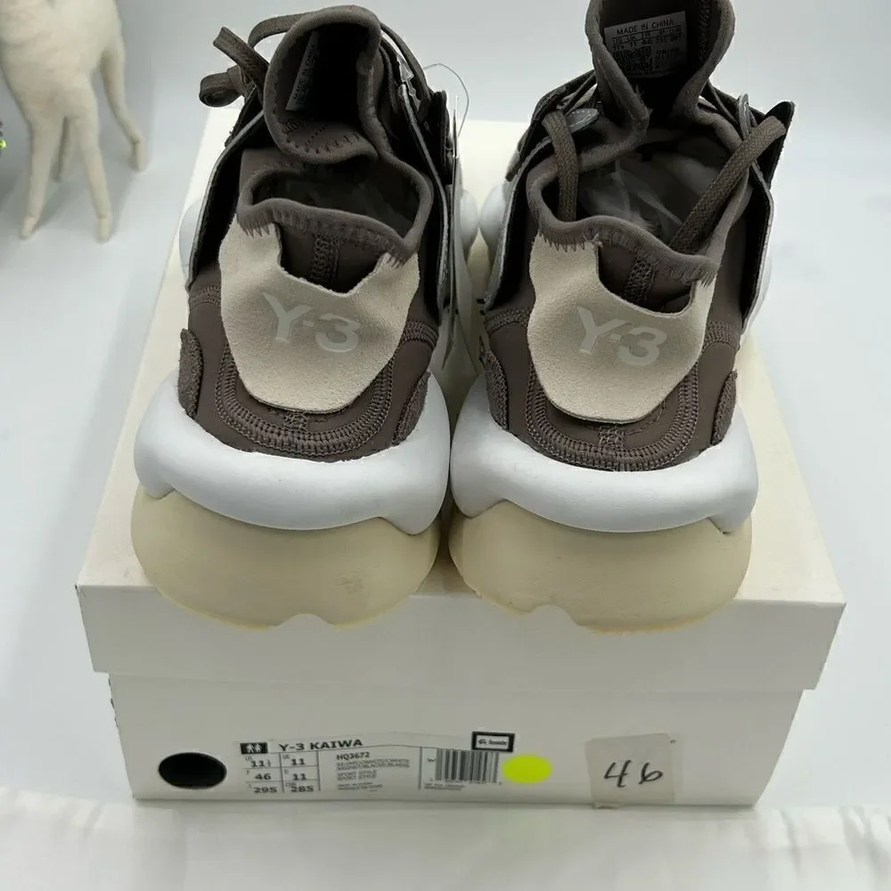 Men’s Adidas Y – 3 kaiwa silver metallic sneaker size 11.5 US